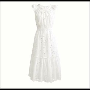 J. Crew eyelet dress like Ulla Johnson